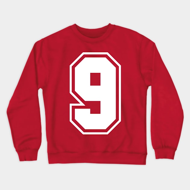 nine Crewneck Sweatshirt by designseventy